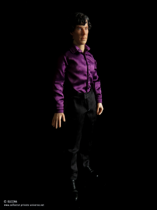 Sherlock Holmes: Purple shirt