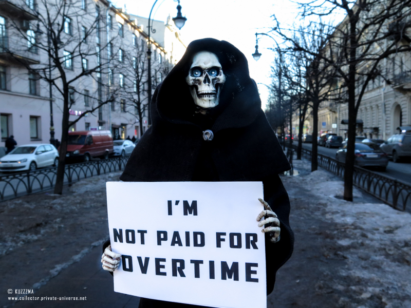Death: I'm not paid for overtime