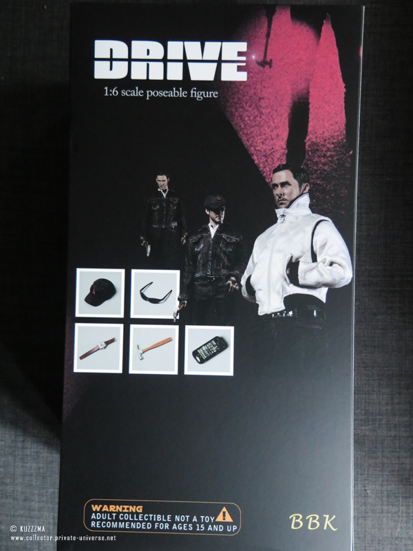 Driver: Outer box graphics (back)