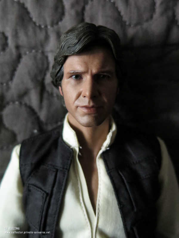Han Solo & Chewbacca set: Han Solo close-up