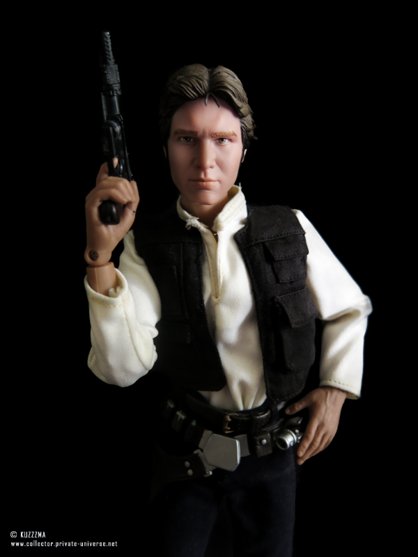 Han Solo with blaster