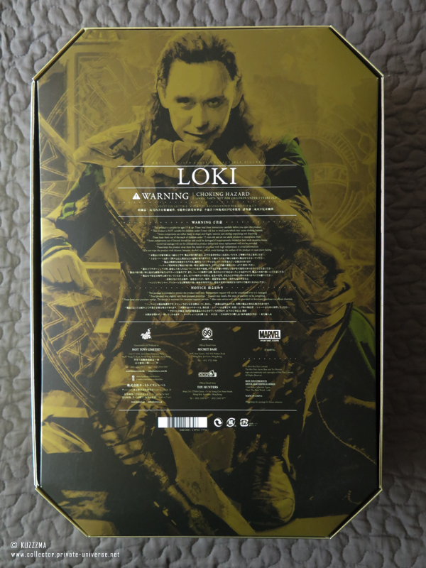 Loki (Dark World): Box (back)