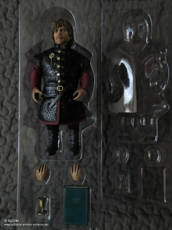 Tyrion Lannister: Boxed (contents)